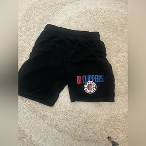 Black Kids Athletic Shorts